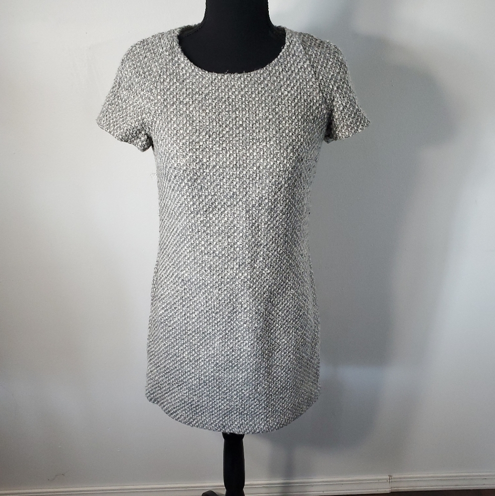 Stile Benetton Wool Short Sleeve Dress